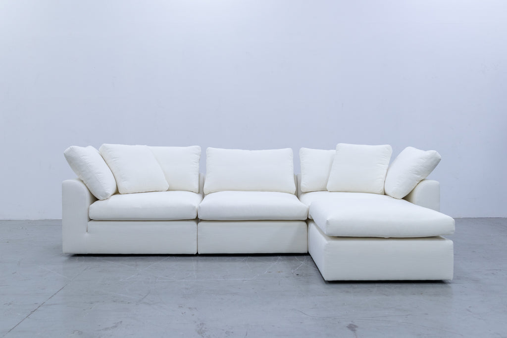 Adelle Modular L Shaped 3 Seater Sofa Front view 2