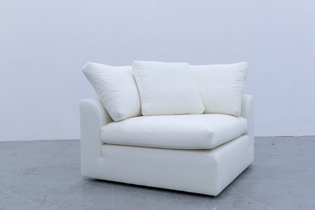 Adelle Modular L Shaped 3 Seater Sofa Front view