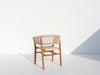 Aegean Teak Dining Chair Back view