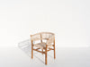 Aegean Teak Dining Chair Side view 2