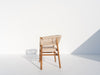 Aegean Teak Dining Chair Side view 3