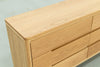Alder Oak Wine Cabinet Detailed Texture View 3