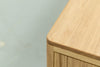 Alder Oak Wine Cabinet Detailed Texture View 5