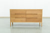 Alder Oak Wine Cabinet Front Perspective View 02