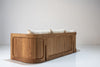 Algarve Teak 3 Seater Sofa Perspective View 10