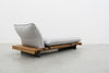 Alu Teak Lounge Daybed Back view