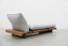 Alu Teak Lounge Daybed Back view