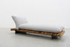Alu Teak Lounge Daybed Side view 2