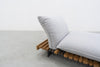Alu Teak Lounge Daybed Side view
