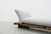 Alu Teak Lounge Daybed Side view