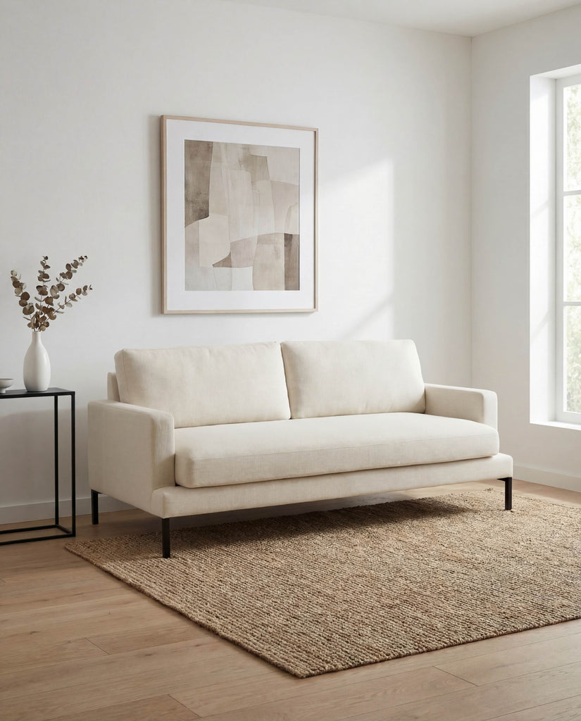 Amani 2 Seater Sofa Indoor Perspective View 3