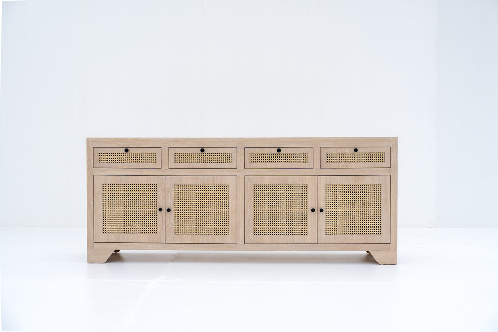 Amara Cane Sideboard Front view