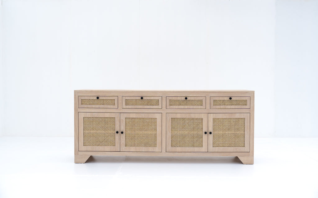 Amara Cane Sideboard Front view