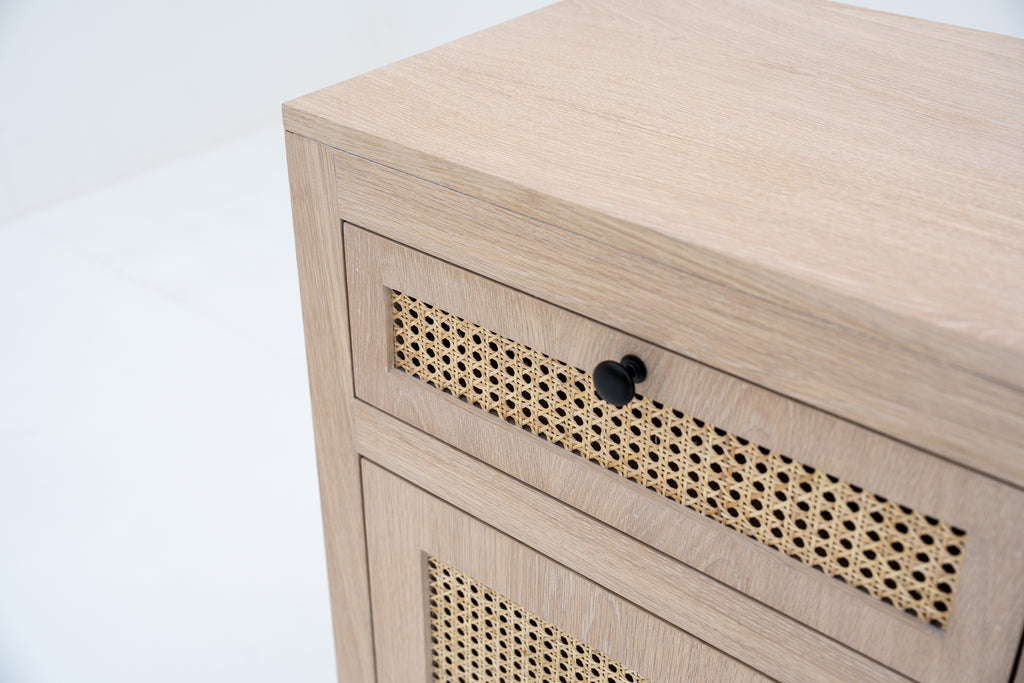 Amara Cane Sideboard Side view