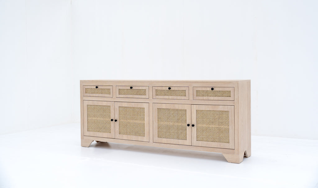 Amara Cane Sideboard Side view