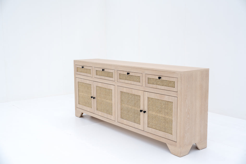 Amara Cane Sideboard Side view
