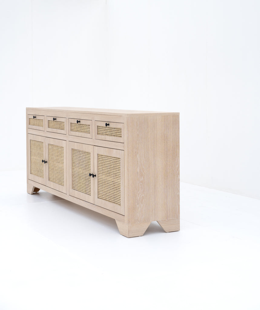 Amara Cane Sideboard Side view