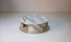 Arc Marble Coffee Table Perspective Detailed Top Texture View 3