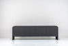 Arden Ebony Media Console Front View 1