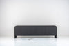 Arden Ebony Media Console Front View 2