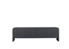 Arden Ebony Media Console Front View 3