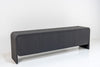 Arden Ebony Media Console Perspective View 1