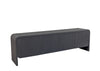 Arden Ebony Media Console Perspective View 3