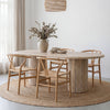 Arezzo Travertine Dining Table Indoor View 1