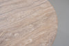 Arezzo Travertine Dining Table Perspective View 4