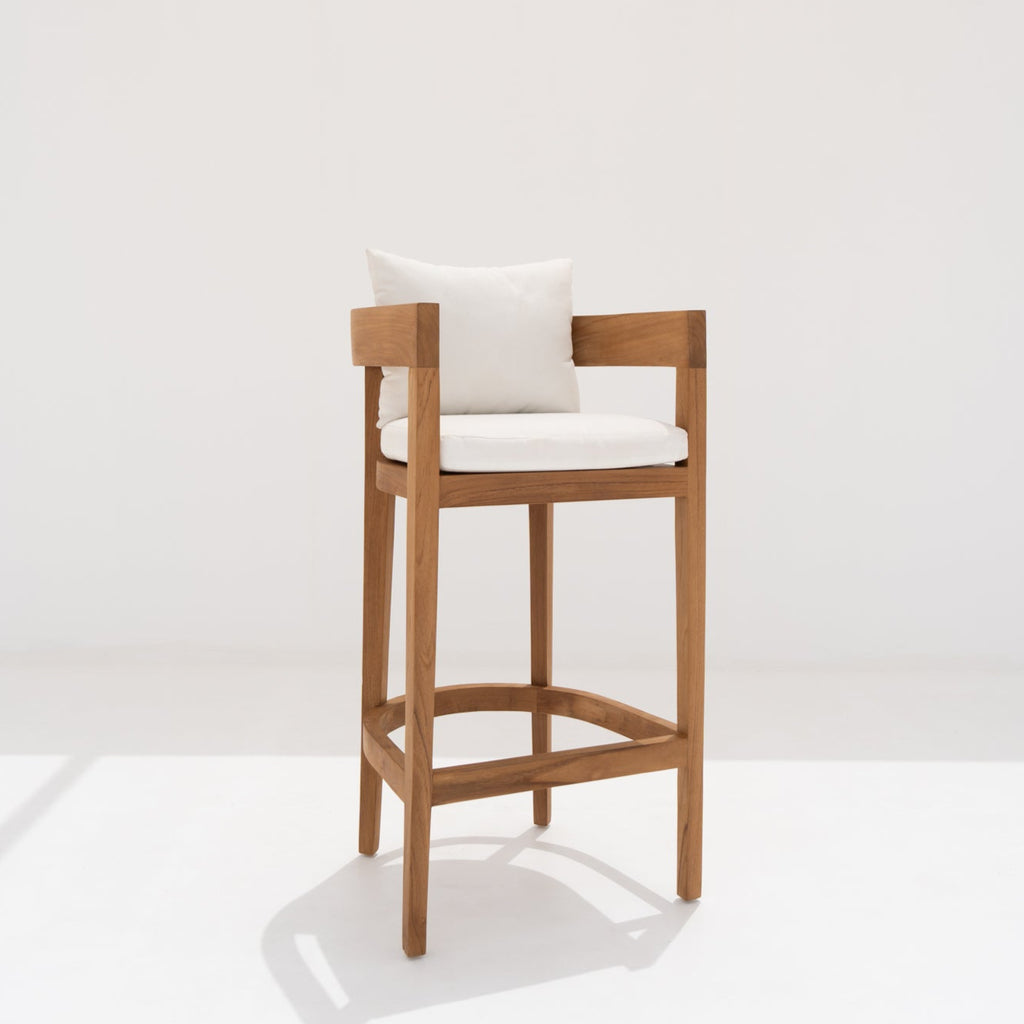 Aria Teak Bar Chair