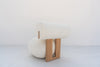 Arlo Boucle Chair Back view