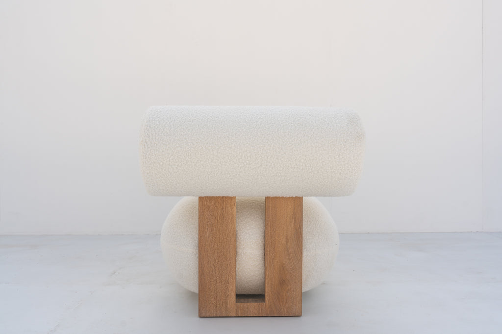 Arlo Boucle Chair Back view 3