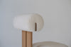 Arlo Boucle Dining Chair Detailed Fabric View 1