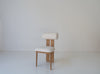 Arlo Boucle Dining Chair Perspective View 1