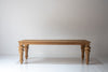 Ashford Farmhouse Dining Table Front View 1