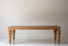 Ashford Farmhouse Dining Table Front View 2