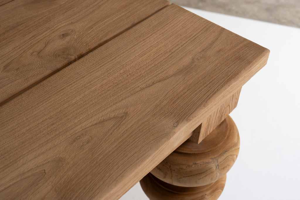 Ashford Farmhouse Dining Table Perspective View 12