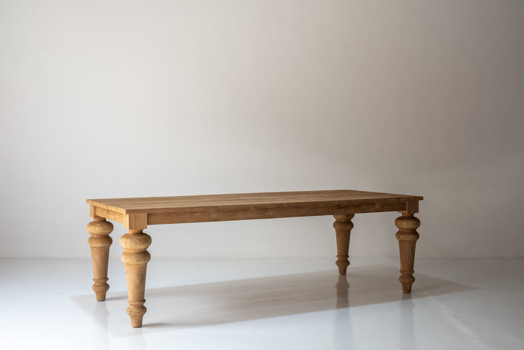 Ashford Farmhouse Dining Table Perspective View 5