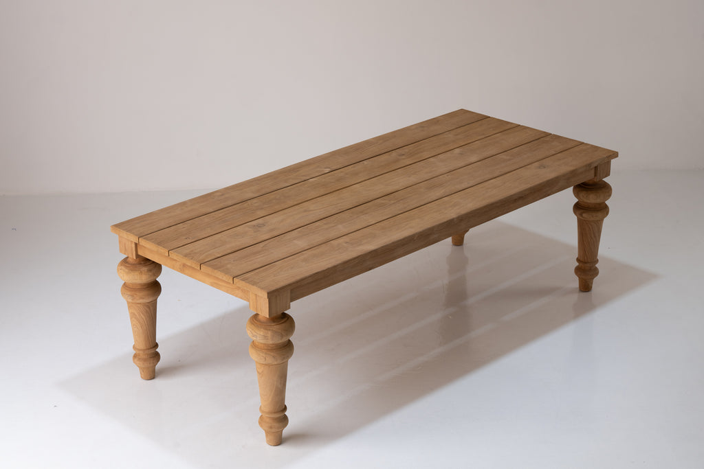 Ashford Farmhouse Dining Table Perspective View 6