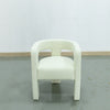 Aspen Boucle Dining Chair Front view