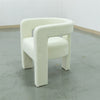 Aspen Boucle Dining Chair Side view 4