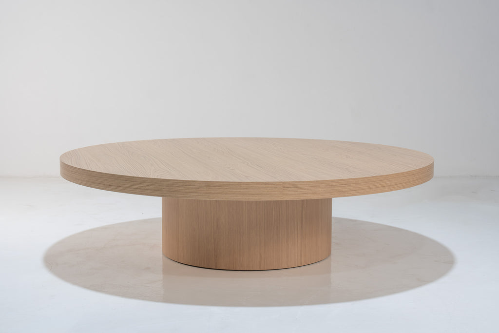 Aster Oak Coffee Table Front View 1