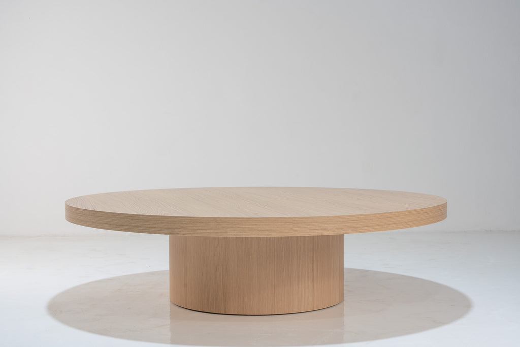 Aster Oak Coffee Table Front View 2