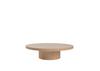 Aster Oak Coffee Table White Background View 1