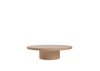 Aster Oak Coffee Table White Background View 2