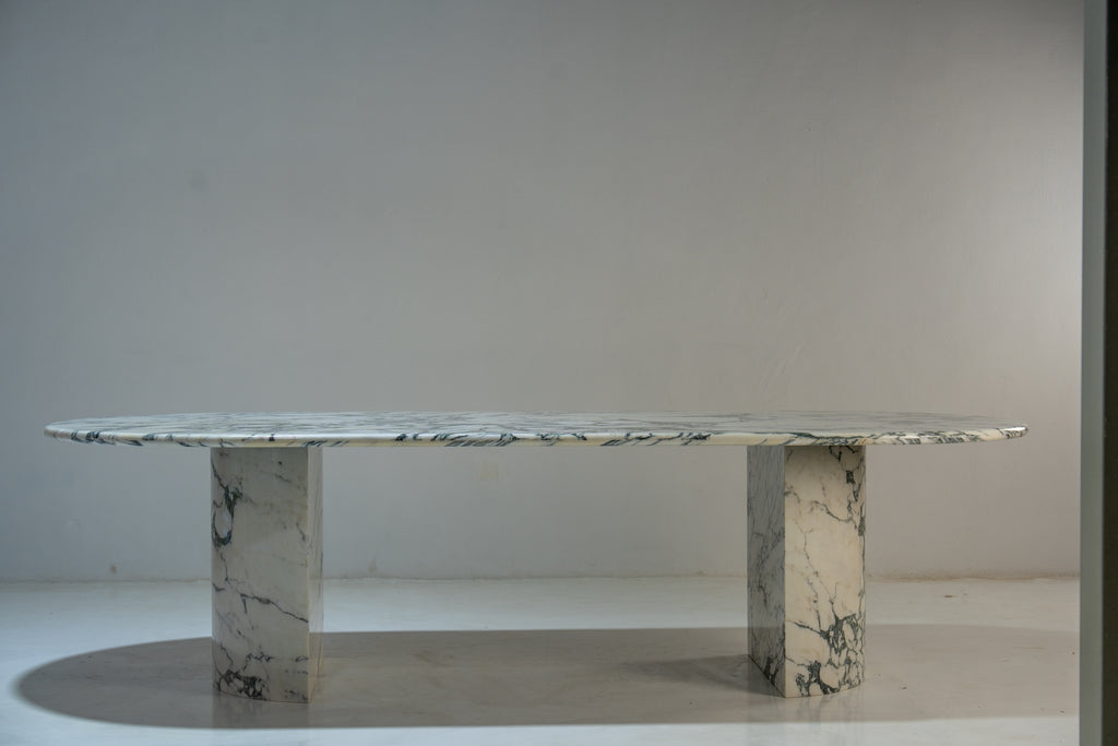 Atelier Marble Dining Table Front View 1