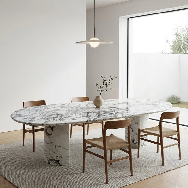 Atelier Marble Dining Table Indoor View 1