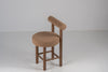 Aurelian Walnut Bouclé Bar Chair Perspective View 6