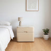 Avena Travertine Bedside Table Indoor View 1