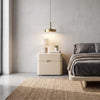 Avena Travertine Bedside Table Indoor View 2
